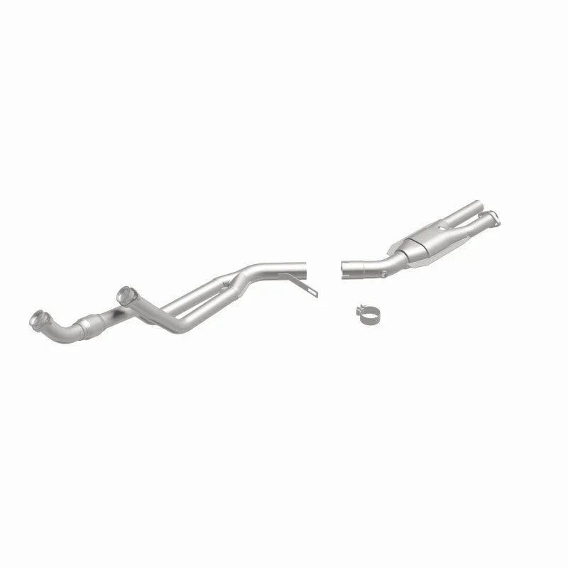 MagnaFlow Conv DF 89-93 BMW 535I 3.2l - Back View