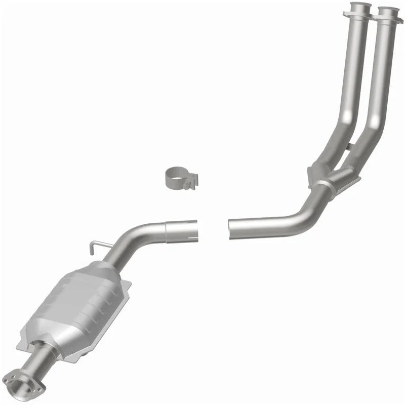 MagnaFlow Conv DF 91-93 Mercedes 190E 2.3L - Back View