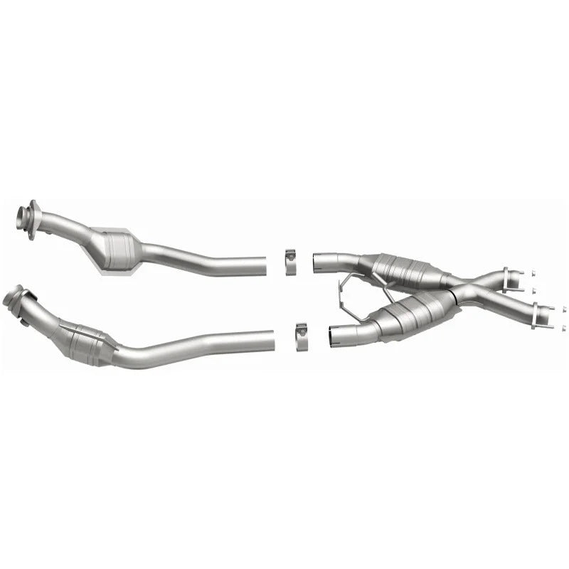 MagnaFlow Conv DF 94-95 Ford Mustang 5.0L CA - Installation View