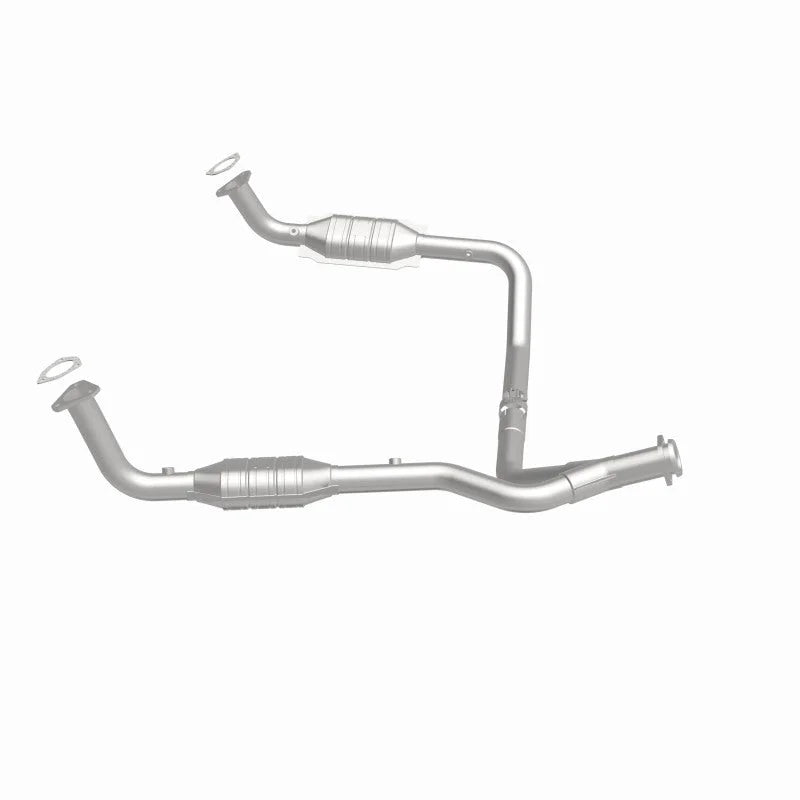 MagnaFlow Conv DF 95-99 Range Rover 4.0/4.6L GEMS Y-Pipe Assembly *NOT FOR SALE IN CALIFORNIA* - Additional View 6