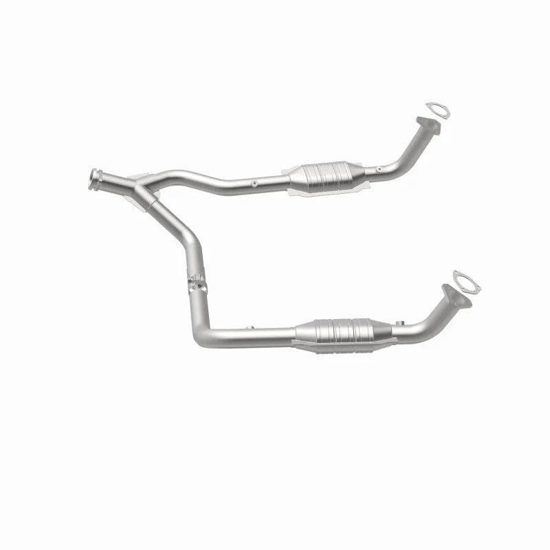 MagnaFlow Conv DF 95-99 Range Rover 4.0/4.6L GEMS Y-Pipe Assembly *NOT FOR SALE IN CALIFORNIA* - Additional View 9