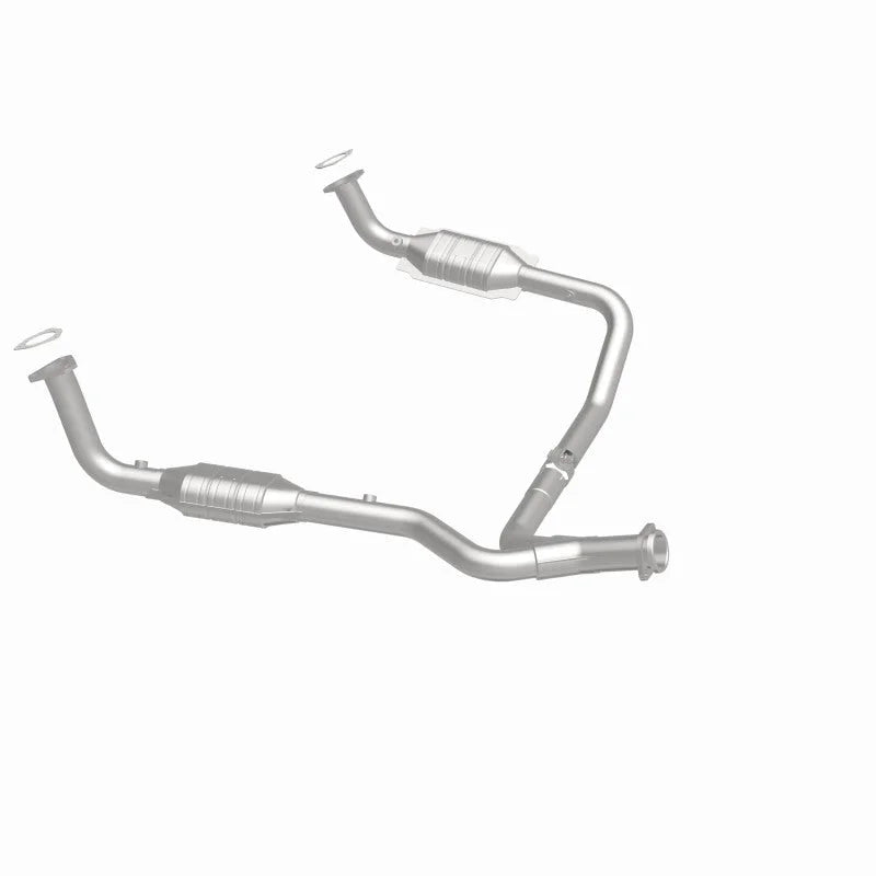 MagnaFlow Conv DF 95-99 Range Rover 4.0/4.6L GEMS Y-Pipe Assembly *NOT FOR SALE IN CALIFORNIA* - Additional View 12