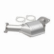 Load image into Gallery viewer, MagnaFlow Conv DF 95-99 Subaru Impreza 2.2L - Installation View