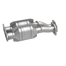 Load image into Gallery viewer, MagnaFlow Conv DF 96-97 Explorer 5.0L Rear - Installation View