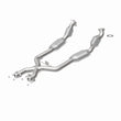Load image into Gallery viewer, MagnaFlow Conv DF 96-98 Ford Mustang 4.6L - Installation View