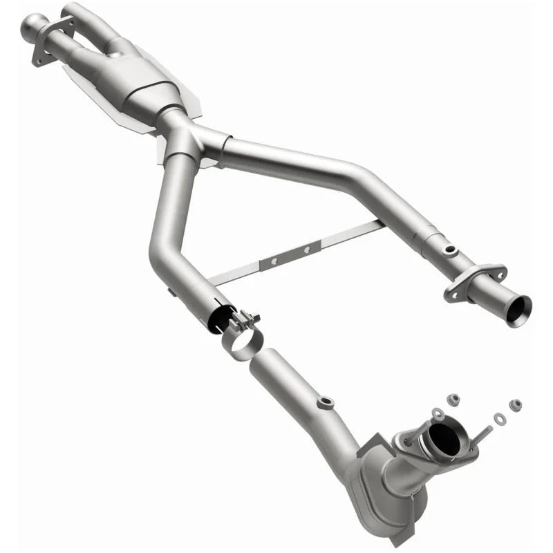 MagnaFlow Conv DF 96-98 Lncln Mark VIII 4.6L - Side View