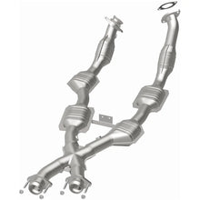 Load image into Gallery viewer, MagnaFlow Conv DF 96-98 Mustang 4.6L 6-Cats - Side View