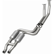 Load image into Gallery viewer, MagnaFlow Conv DF 97-98 BMW 528 2.8L Driver Side - Back View