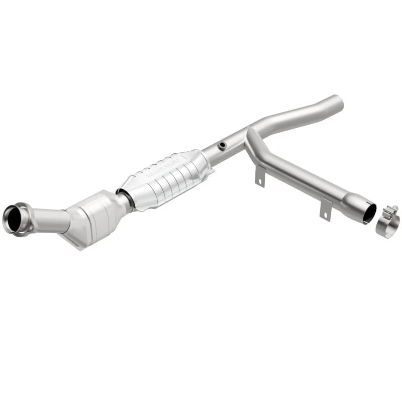 MagnaFlow Conv DF 97-98 Ford Trucks 4.2L - Side View