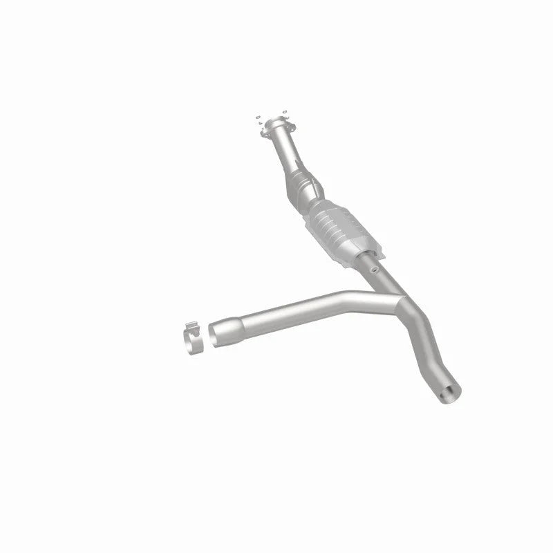 MagnaFlow Conv DF 97-98 Ford Trucks 4.2L - Installation View