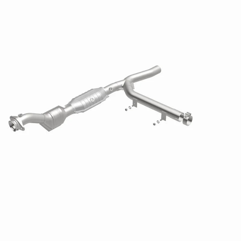 MagnaFlow Conv DF 97-98 Ford Trucks 4.6L - Installation View