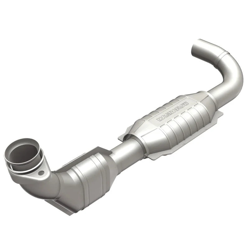 MagnaFlow Conv DF 97-98 Ford Trucks 4.6L - Side View