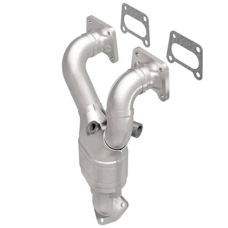 MagnaFlow Conv DF 97-99 Sentra 1.6L manif 49S - Side View