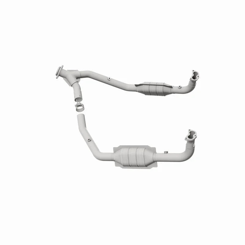 MagnaFlow Conv DF 97 Land Rover Defender 90 4.0L Y-Pipe Assy / 96-99 Discovery 4.0L Y-Pipe Assy - Additional View 6
