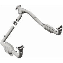 Load image into Gallery viewer, MagnaFlow Conv DF 97 Land Rover Defender 90 4.0L Y-Pipe Assy / 96-99 Discovery 4.0L Y-Pipe Assy - Additional View 7