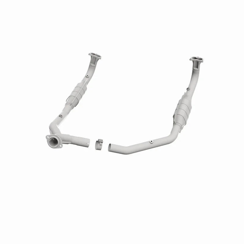 MagnaFlow Conv DF 97 Land Rover Defender 90 4.0L Y-Pipe Assy / 96-99 Discovery 4.0L Y-Pipe Assy - Additional View 11