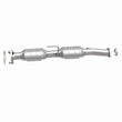 Load image into Gallery viewer, MagnaFlow Conv DF 98-00 Ford Ranger 4.0L/3.0L Rear / 98-00 Mazda B300 3.0L / B4000 4.0L Rear - Installation View