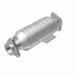 Load image into Gallery viewer, MagnaFlow Conv DF 98 Elantra 1.8L Rear Conv 9 - Side View