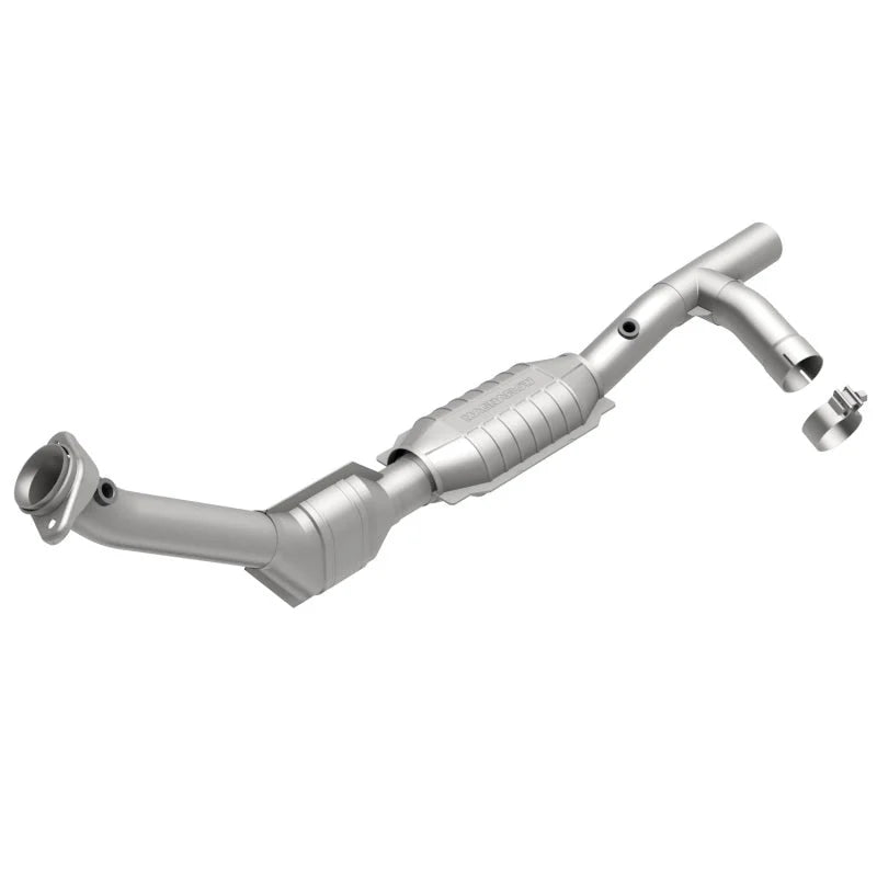 MagnaFlow Conv DF 99-00 Ford Trucks 5.4L - Side View