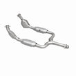 Load image into Gallery viewer, MagnaFlow Conv DF 99-01 Ford Mustang 3.8L - Installation View