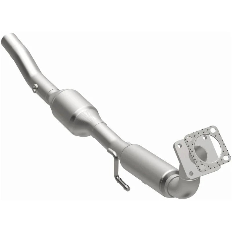 MagnaFlow Conv DF 99-01 VW Beetle / 99-03 Golf / 99-02 Jetta 2.0L Single Outlet Manifold - Back View