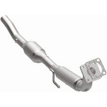 Load image into Gallery viewer, MagnaFlow Conv DF 99-01 VW Beetle / 99-03 Golf / 99-02 Jetta 2.0L Single Outlet Manifold - Back View