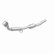 Load image into Gallery viewer, MagnaFlow Conv DF 99-01 VW Beetle / 99-03 Golf / 99-02 Jetta 2.0L Single Outlet Manifold - Installation View