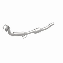 Load image into Gallery viewer, MagnaFlow Conv DF 99-01 VW Beetle / 99-03 Golf / 99-02 Jetta 2.0L Single Outlet Manifold - Installation View