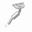 Load image into Gallery viewer, MagnaFlow Conv DF BMW 01-05 325 2.5L / 01-05 330 3.0L / 01-02 Z3 2.5L/3.0L California - Rear - Installation View