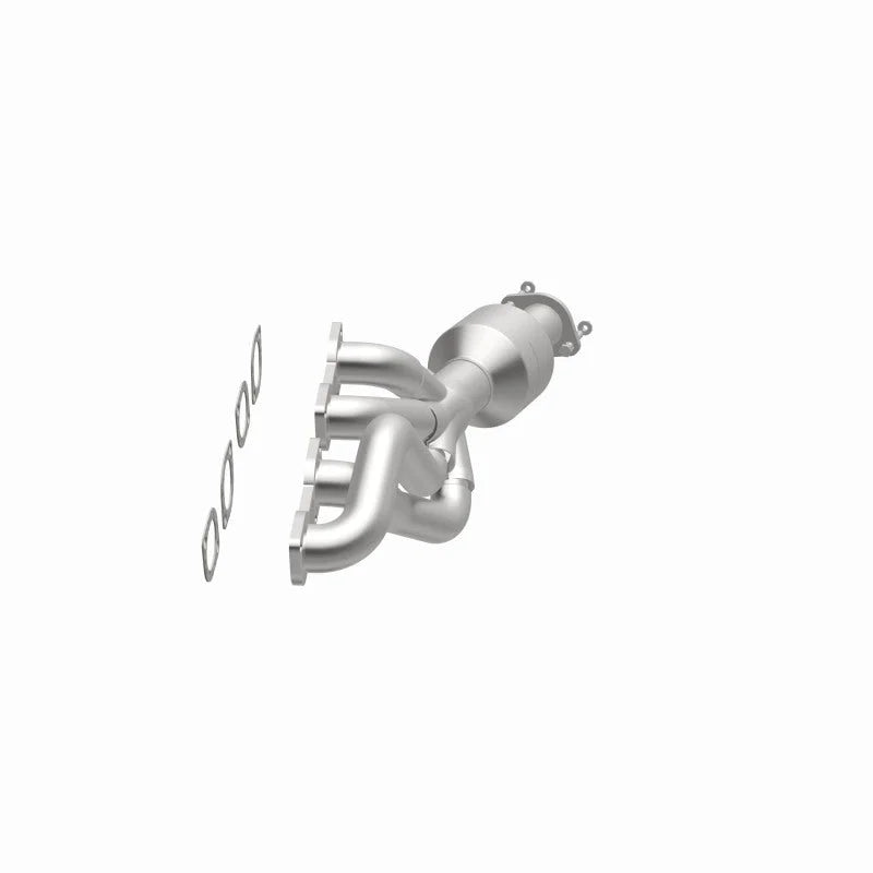 MagnaFlow Conv DF BMW 04-05 545I 4.4L / 04-05 645CI 4.4L / 04-05 745I 4.4L California - D/S - Back View