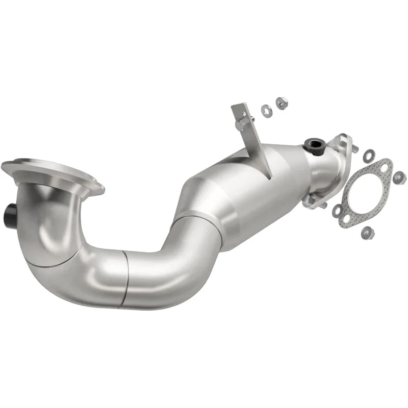 MagnaFlow Conv DF BMW 3 07-08 Rear OEM - Side View