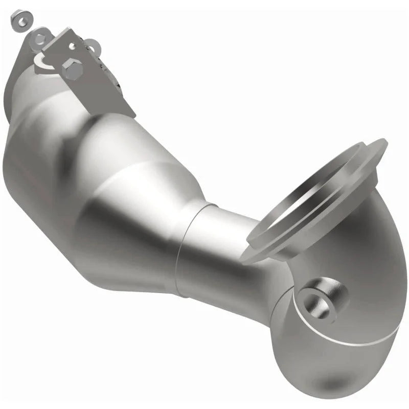 MagnaFlow Conv DF BMW 3 07-08 Rear OEM - Installation View