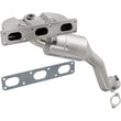 Load image into Gallery viewer, MagnaFlow Conv DF BMW 5 01-03 front OEM - Side View
