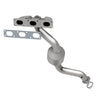 Load image into Gallery viewer, MagnaFlow Conv DF BMW 99-00 323 2.5L / 99-00 328 2.8L / 99-00 Z3 2.5L/2.8L California - Back View