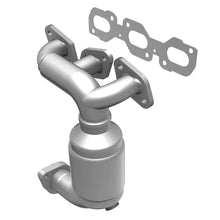 Load image into Gallery viewer, MagnaFlow Conv DF Contour 95-00 2.5L Front MF - Side View