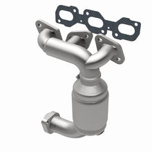 Load image into Gallery viewer, MagnaFlow Conv DF Contour 95-00 2.5L Front MF - Back View