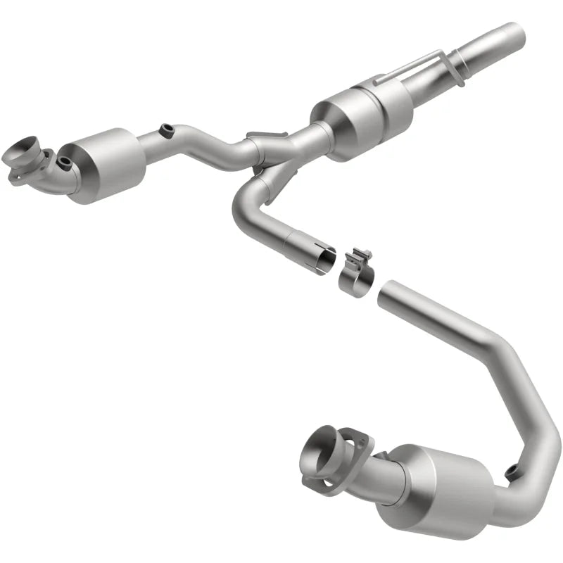 MagnaFlow Conv DF Dodge 01-02 Ram 1500/2500/3500 Van 5.9L - Side View