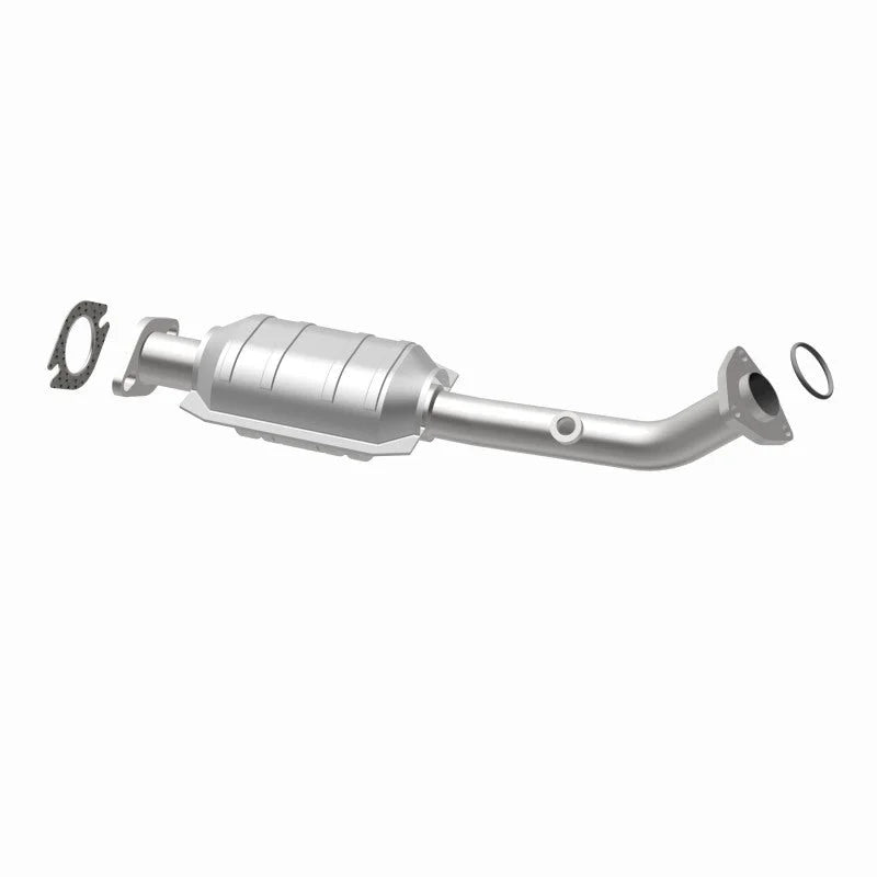 MagnaFlow Conv DF Driver Side Rear fits 2001-2004 INFINITI QX4 / Nissan Pathfinder - Side View