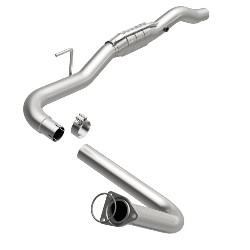 MagnaFlow Conv DF Driver Side fits 1999-2000 Chevrolet Silverado 2500 / 1999-2000 GMC Sierra 2500 SL 6.0L 6L - Side View