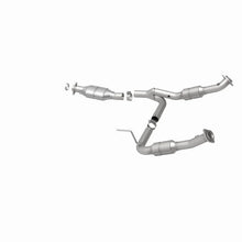 Load image into Gallery viewer, MagnaFlow Conv DF Explorer 02-04 4.6L - Installation View