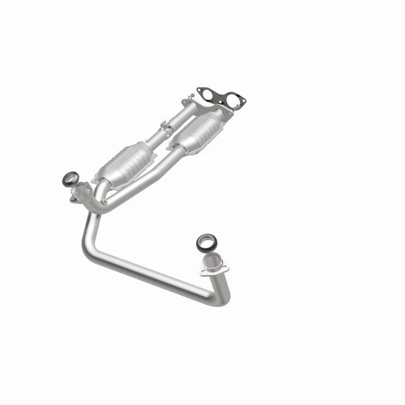 MagnaFlow Conv DF GM Truck/Suv Dual Outlet 96 - Installation View