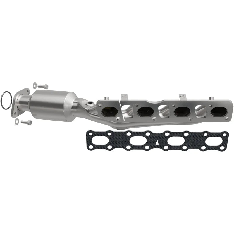 MagnaFlow Conv DF Infiniti/Nissan Trucks 8 5.6L D/S Manifold  (49 State) - Side View
