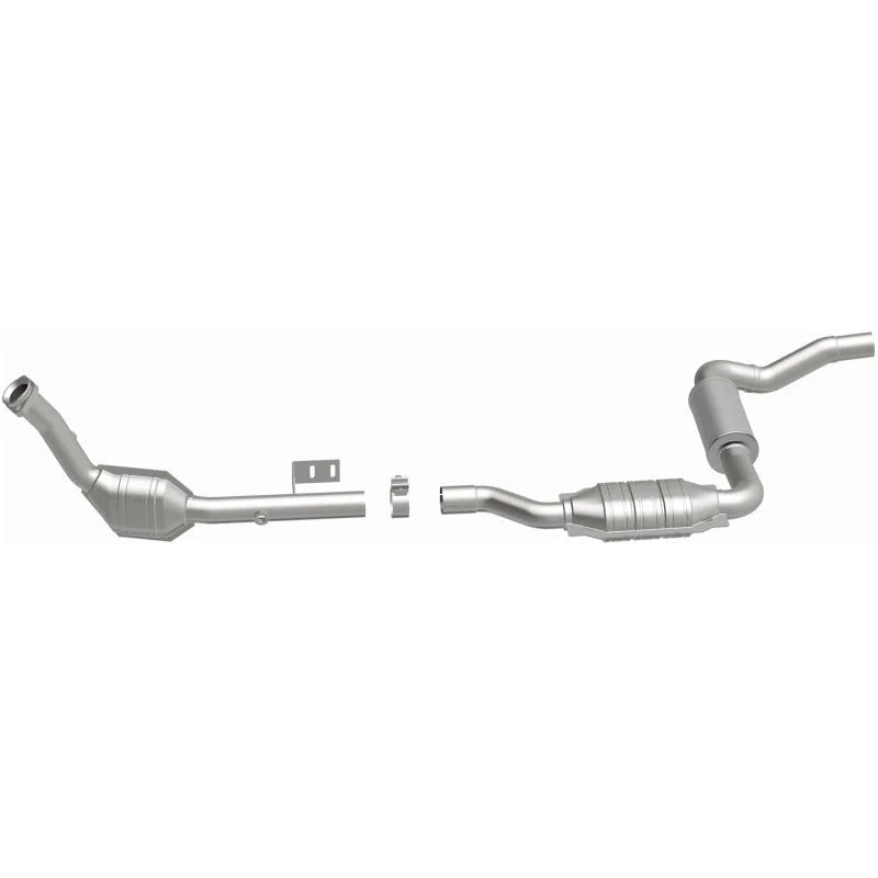 MagnaFlow Conv DF Mercedes ML320 99-02 Driver Side OEM - Back View