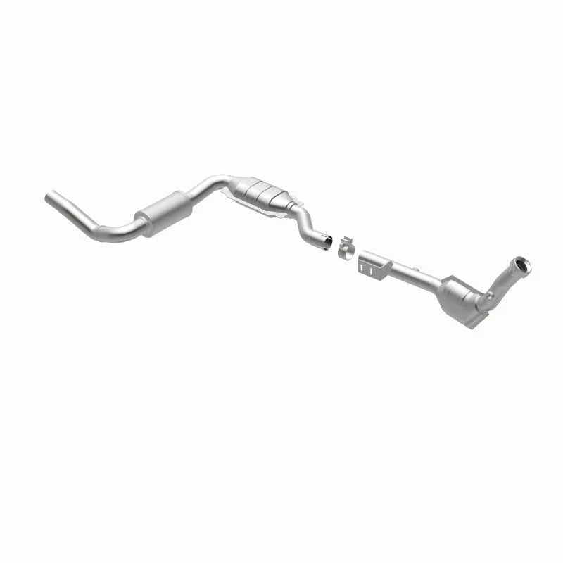 MagnaFlow Conv DF Mercedes ML320 99-02 Driver Side OEM - Installation View