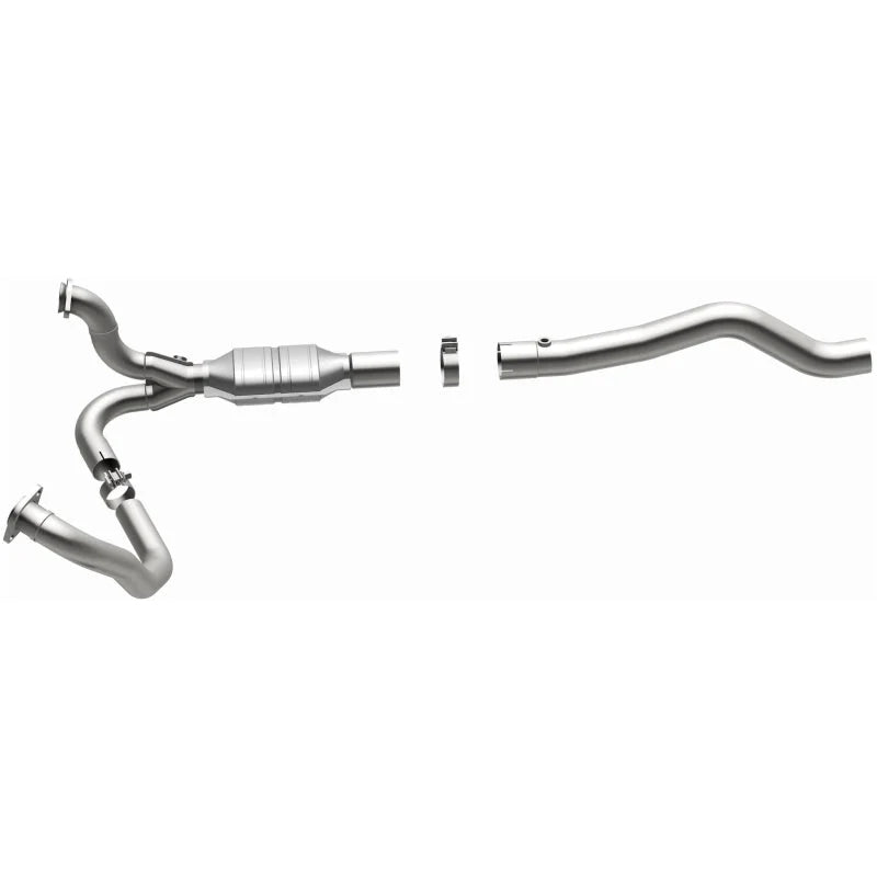 MagnaFlow Conv DF OEM fits 2003 Dodge Ram 1500 LARAMIE / 2003 Dodge Ram 1500 5.7L 2WD - Side View