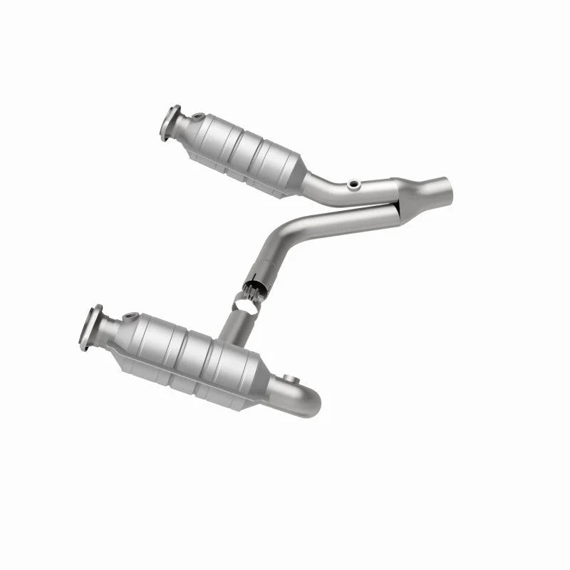 MagnaFlow Conv DF RAIDER- 2006 8 4.7L OEM - Side View
