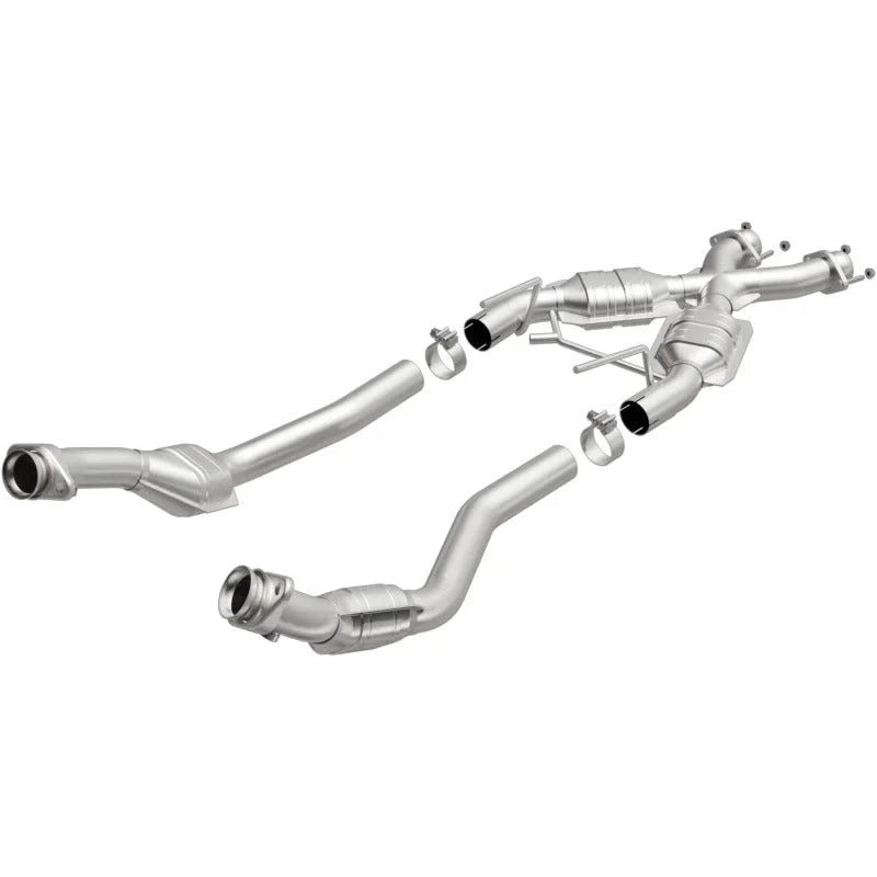 MagnaFlow Conv DF X-Pipe 50-Sta fits 1986-1993 Ford Mustang GT / 1993 Ford Mustang SVT Cobra / 1986 Mercury Capri 5.0 - Ma...