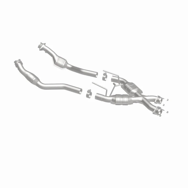 MagnaFlow Conv DF X-Pipe 50-Sta fits 1986-1993 Ford Mustang GT / 1993 Ford Mustang SVT Cobra / 1986 Mercury Capri 5.0 - Ad...