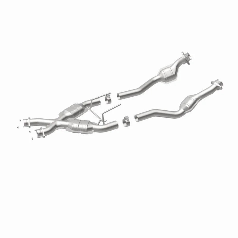 MagnaFlow Conv DF X-Pipe 50-Sta fits 1986-1993 Ford Mustang GT / 1993 Ford Mustang SVT Cobra / 1986 Mercury Capri 5.0 - Ad...