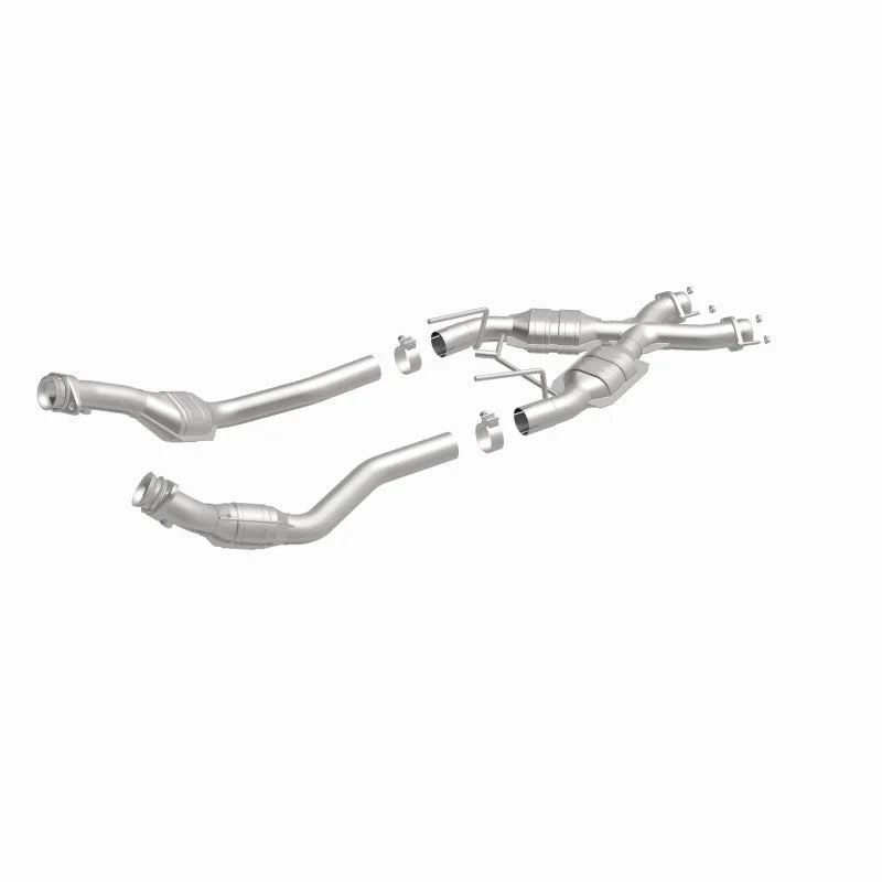 MagnaFlow Conv DF X-Pipe 50-Sta fits 1986-1993 Ford Mustang GT / 1993 Ford Mustang SVT Cobra / 1986 Mercury Capri 5.0 - Ad...
